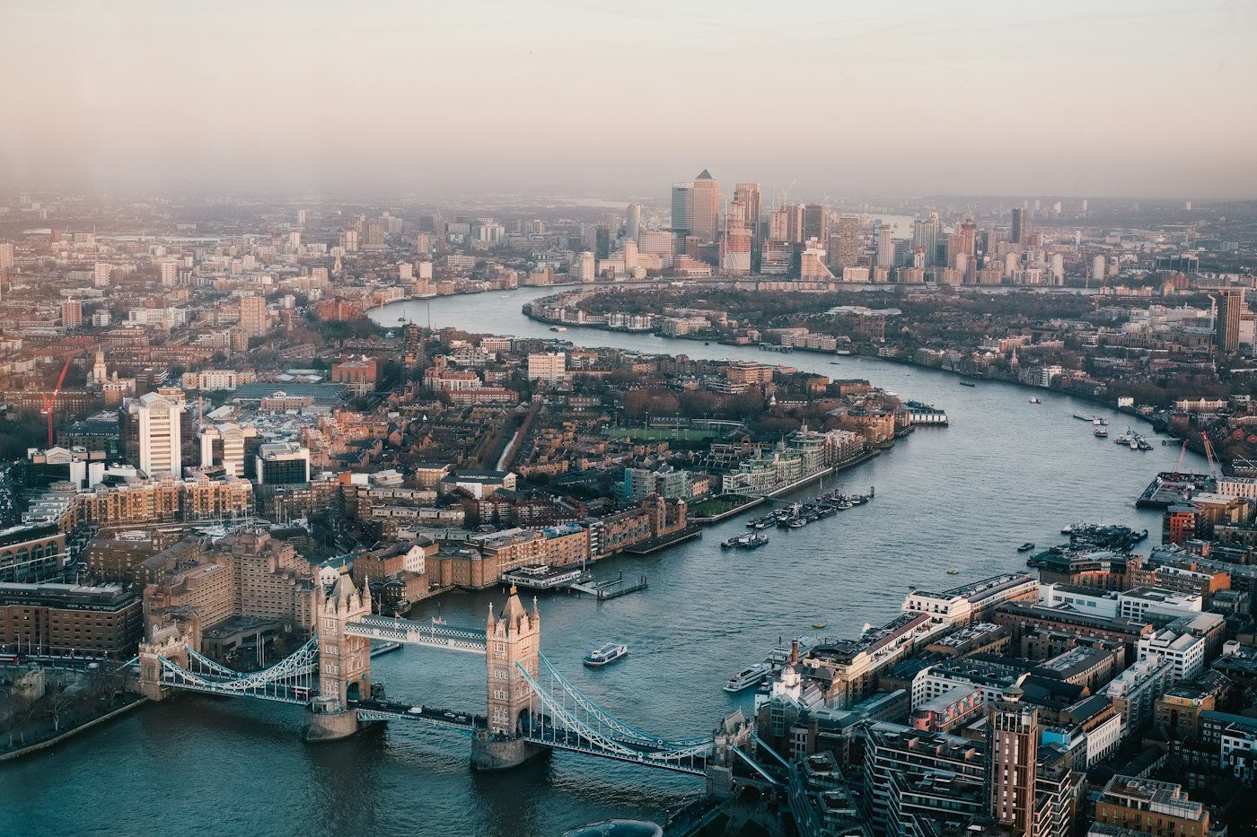 The City of London skyline