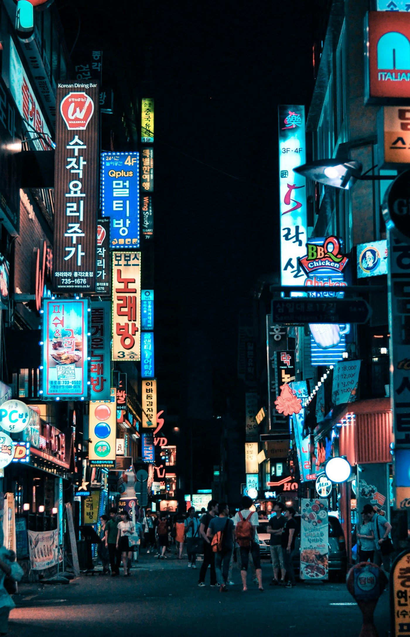 Seoul skyline with Namsan Tower, South Korea